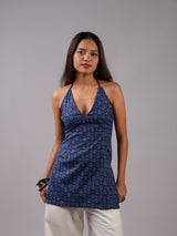 Arya Halterneck Corset Kurti