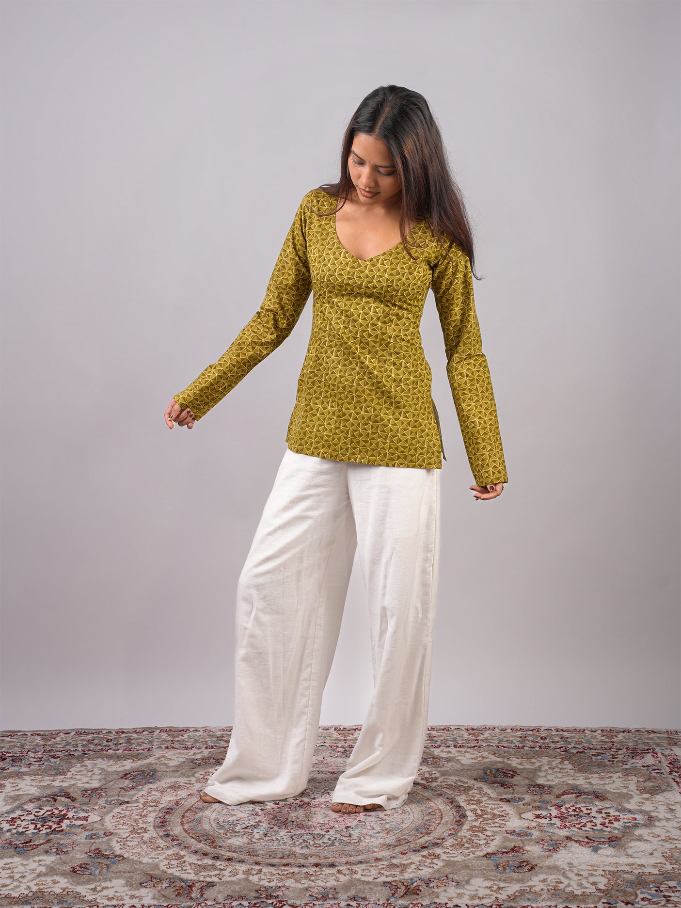 Alaya Sleeved Kurti