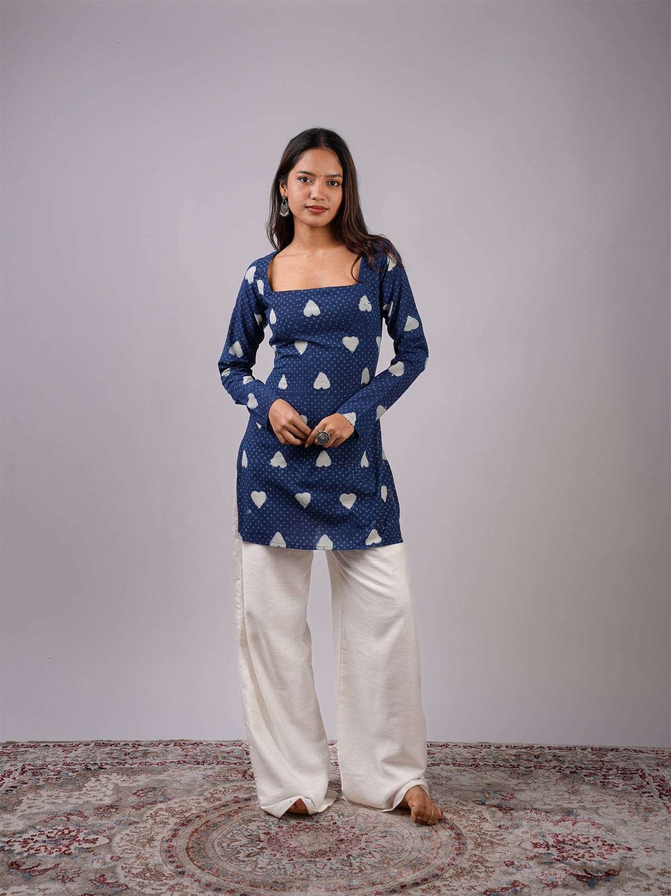 Sneha Sleeved Corset Kurti