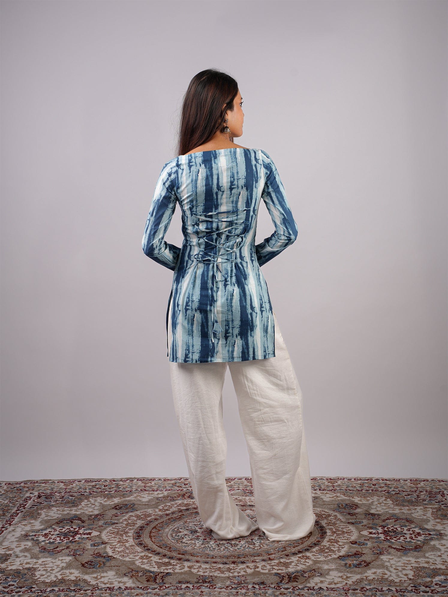 Jaya Sleeved Corset Kurti