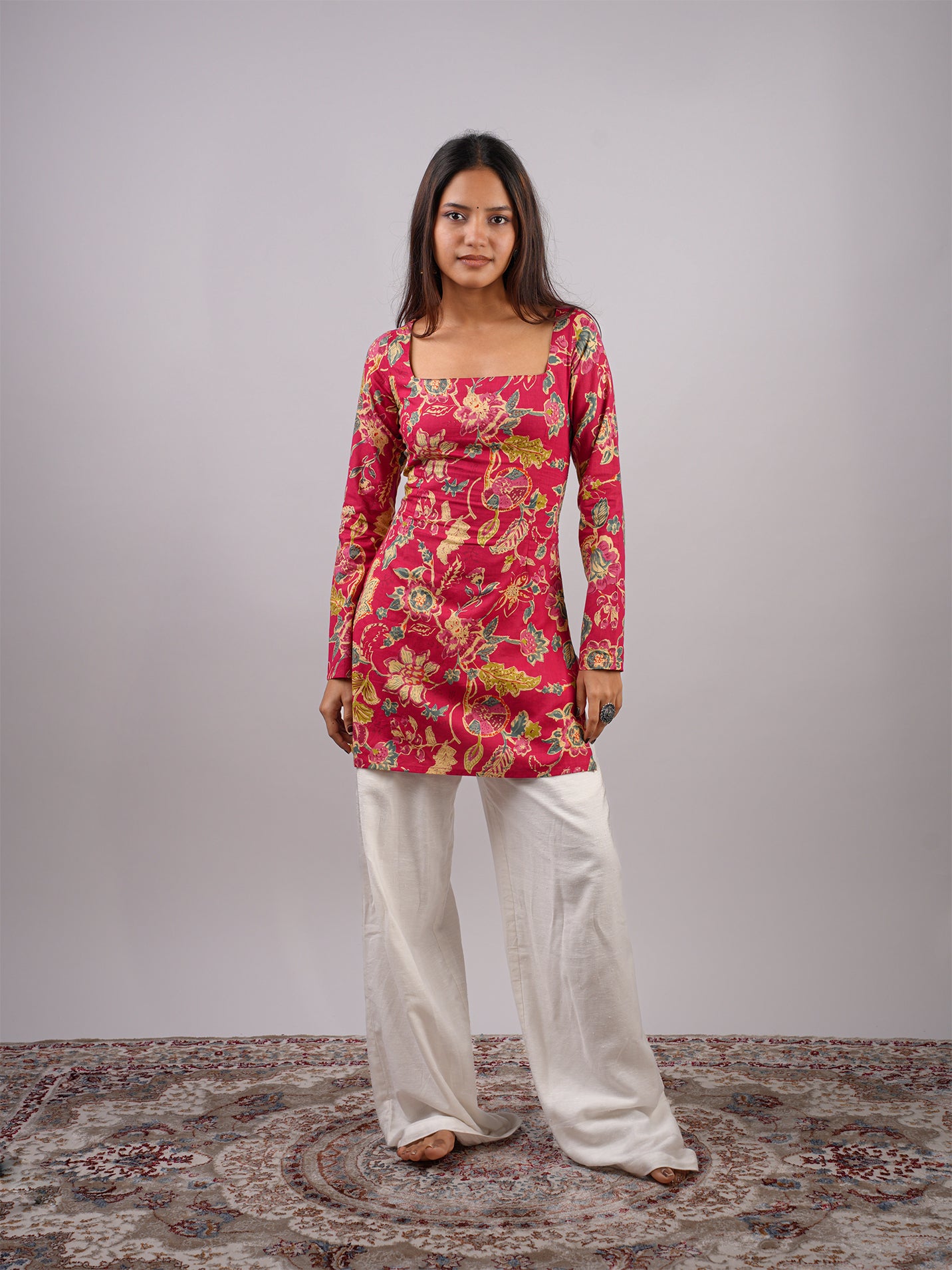 Mohini Sleeved Corset Kurti