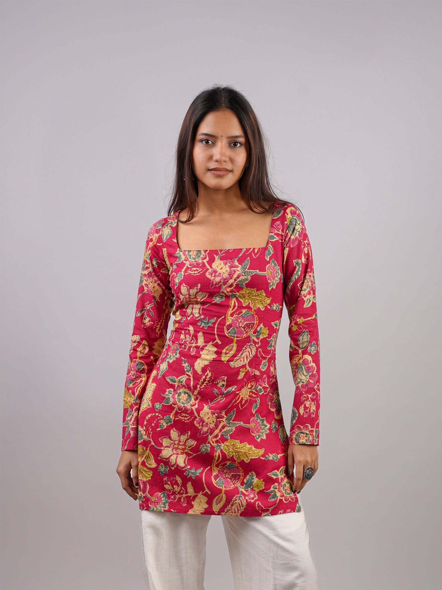 Mohini Sleeved Corset Kurti