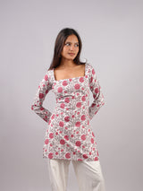 Kusum Sleeved Corset Kurti