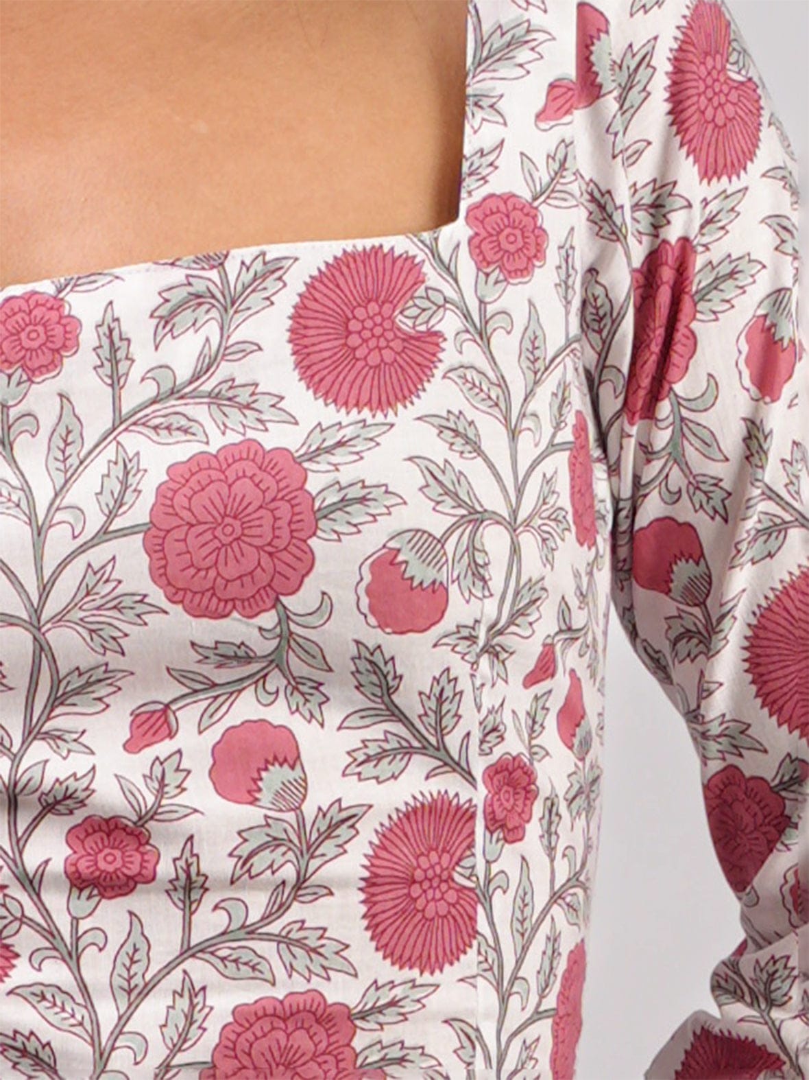 Kusum Sleeved Corset Kurti