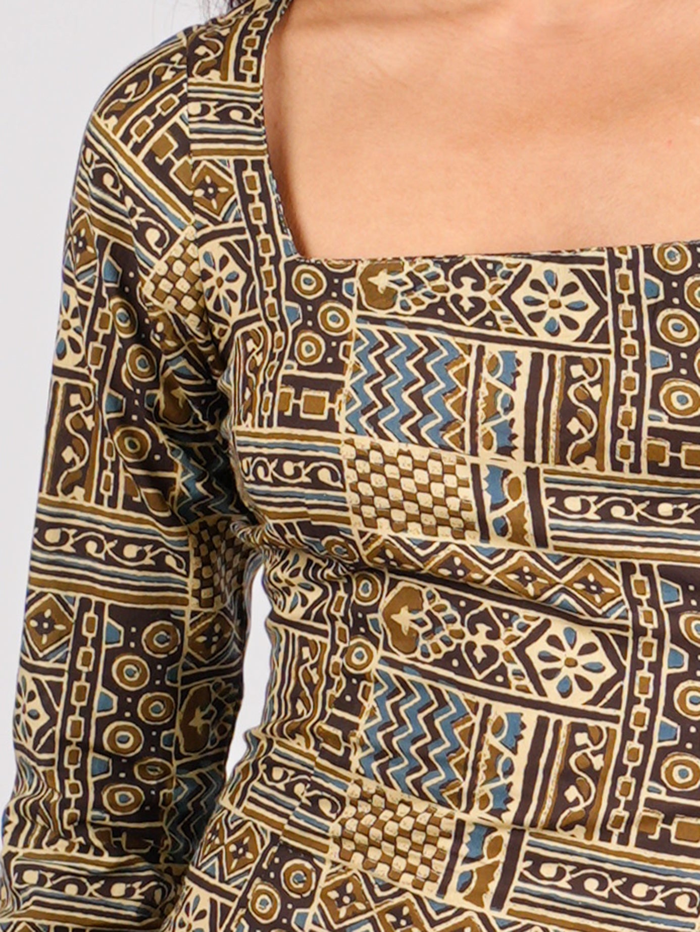 Kanak Sleeved Corset Kurti