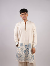 Sur Inverted Sleeves Long Kurta