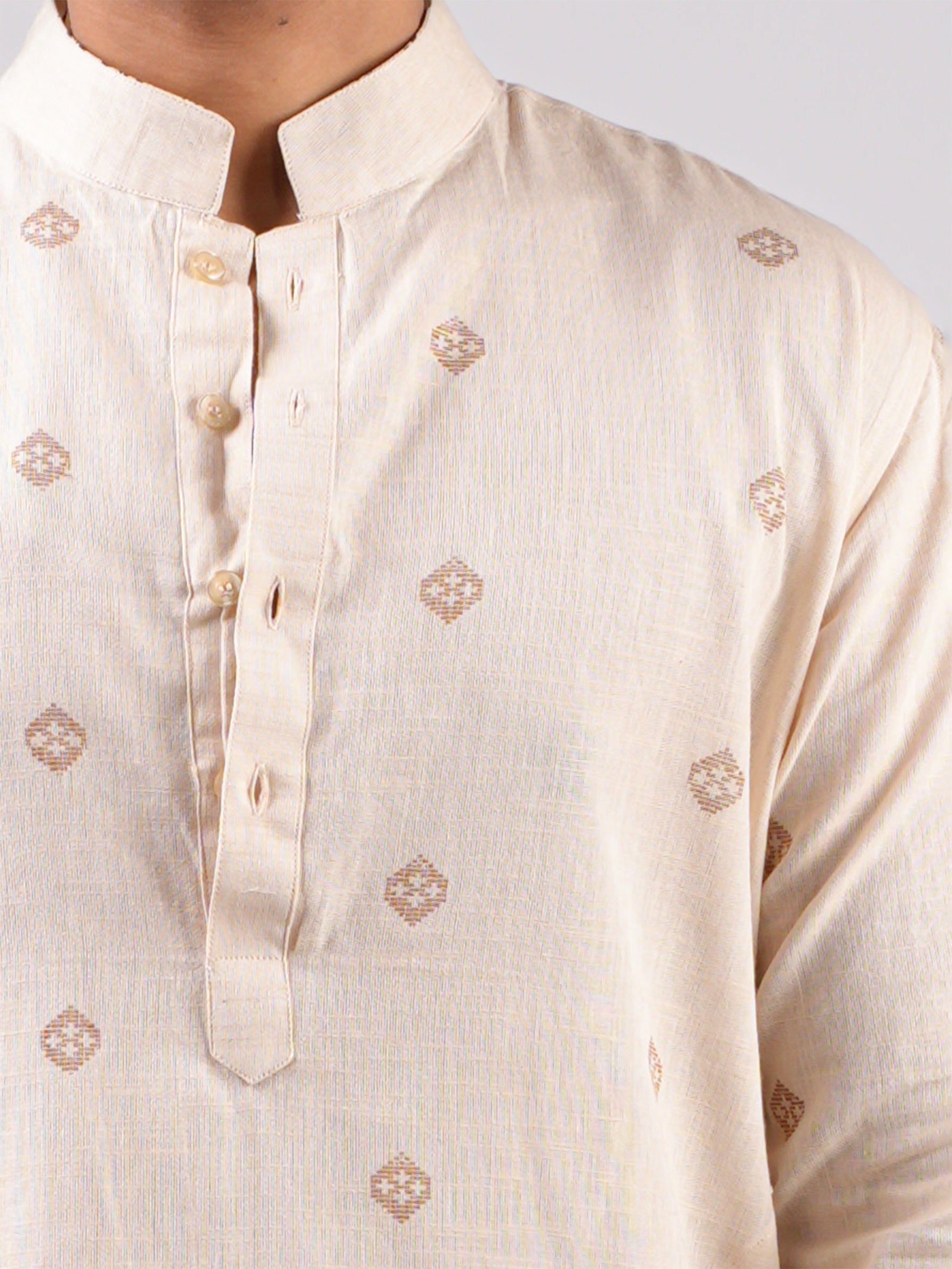 Nek Inverted Sleeves Long Kurta