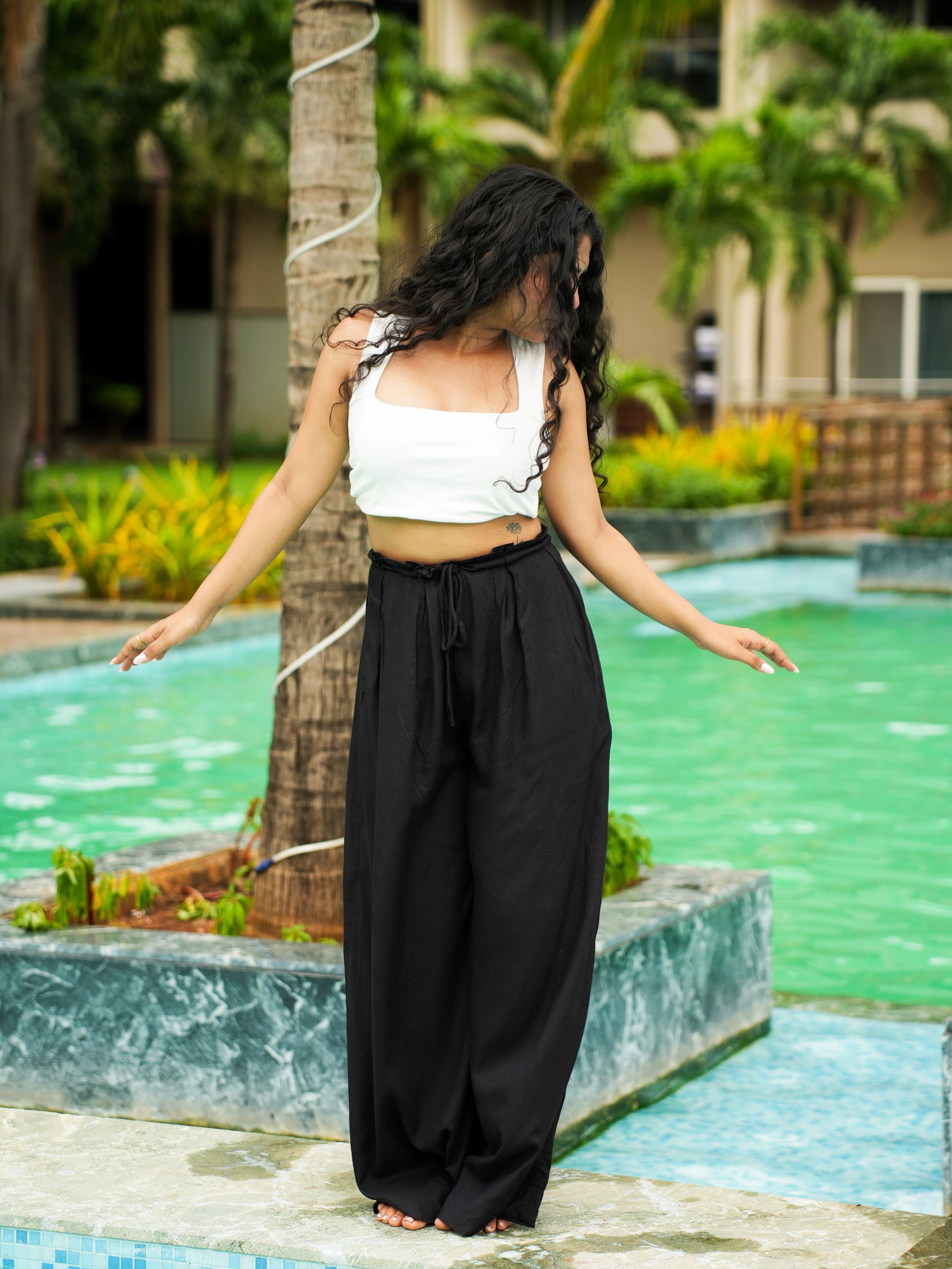 Black Relaxed Pants
