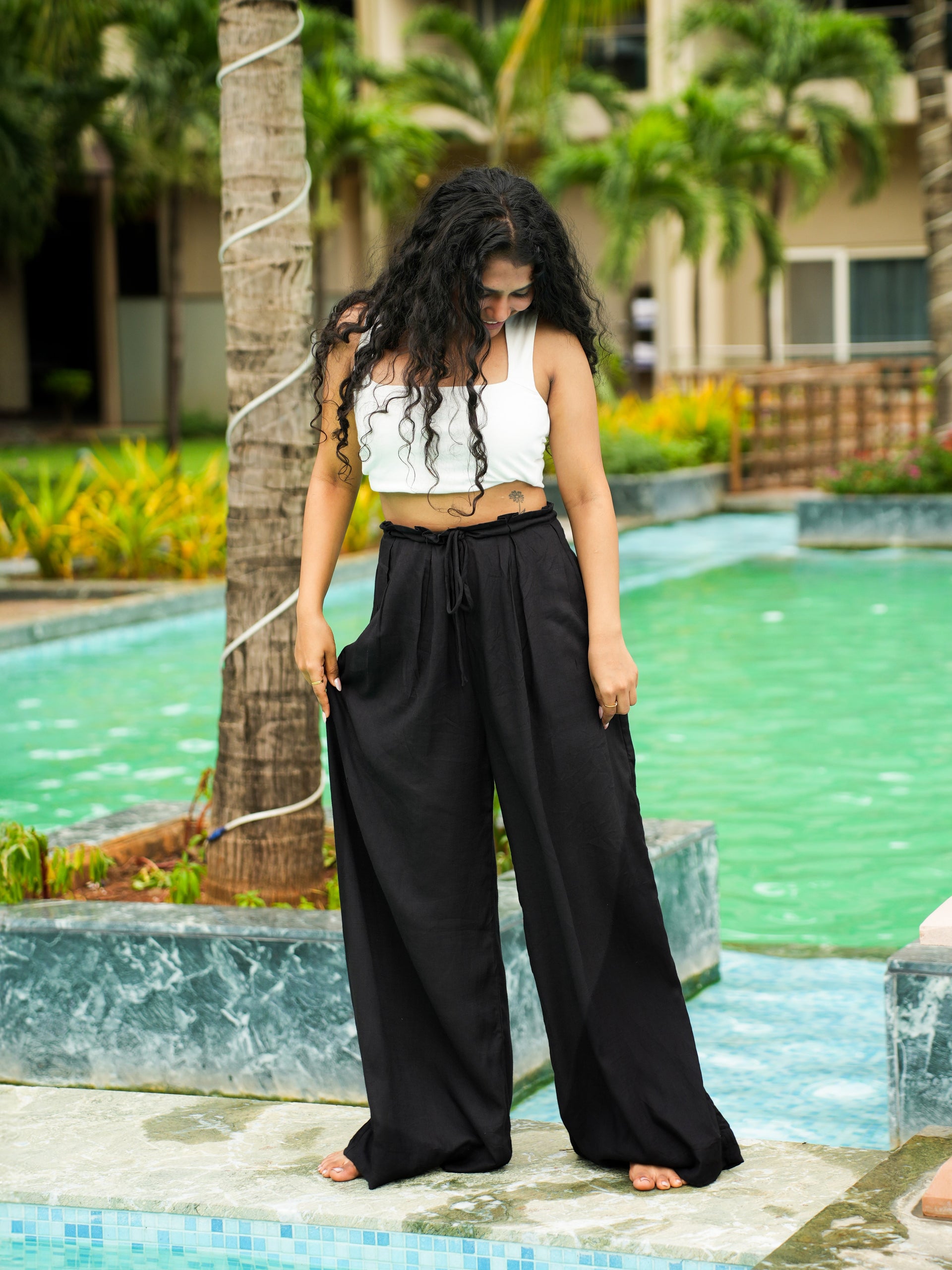Black Relaxed Pants