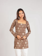 Heena Sleeved Corset Kurti