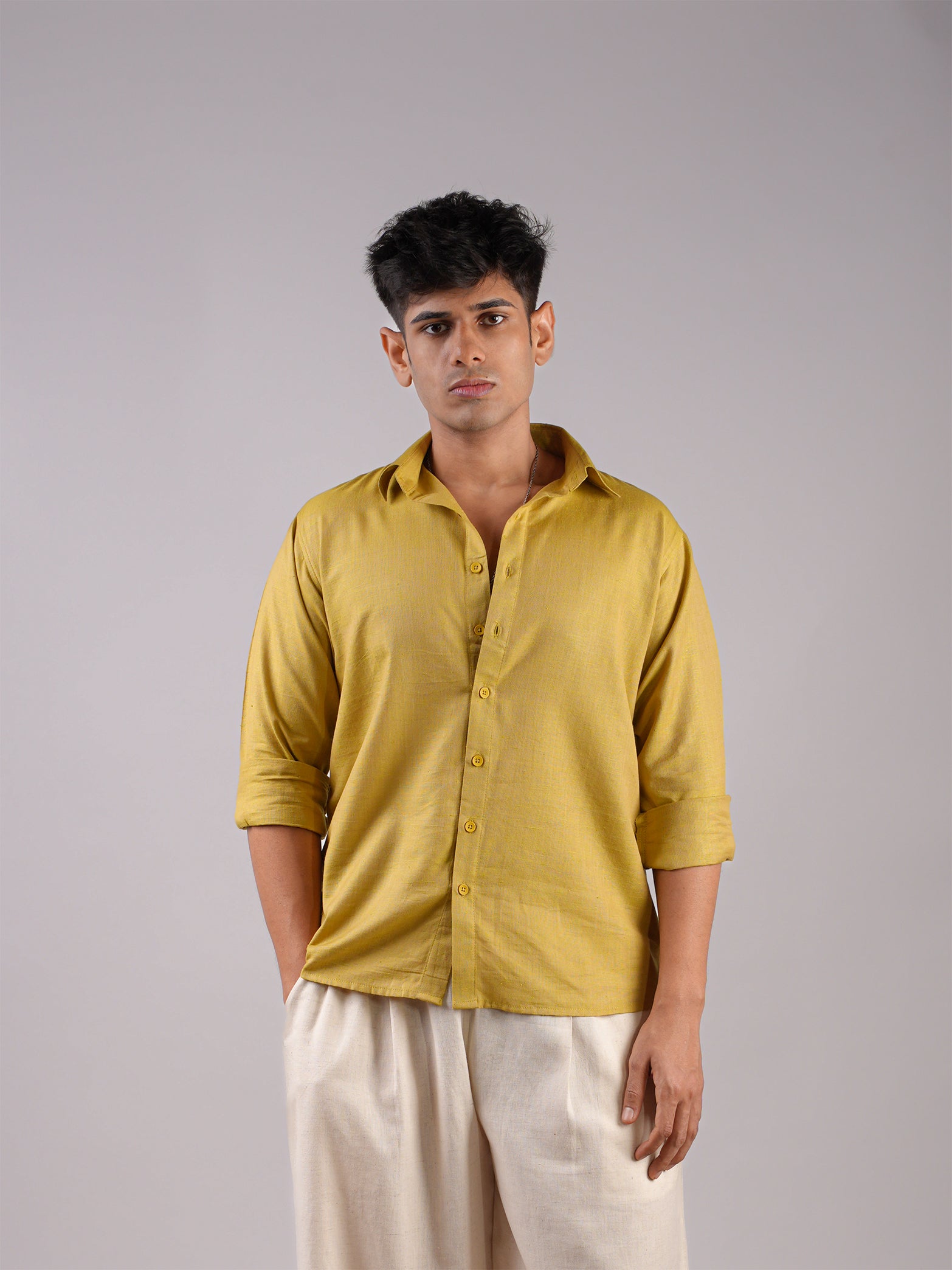 Veer Linen Fitted Shirt