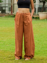 Brown Relaxed Pants