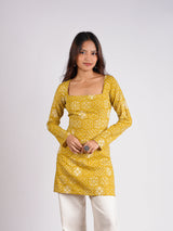 Mishti Sleeved Corset Kurti