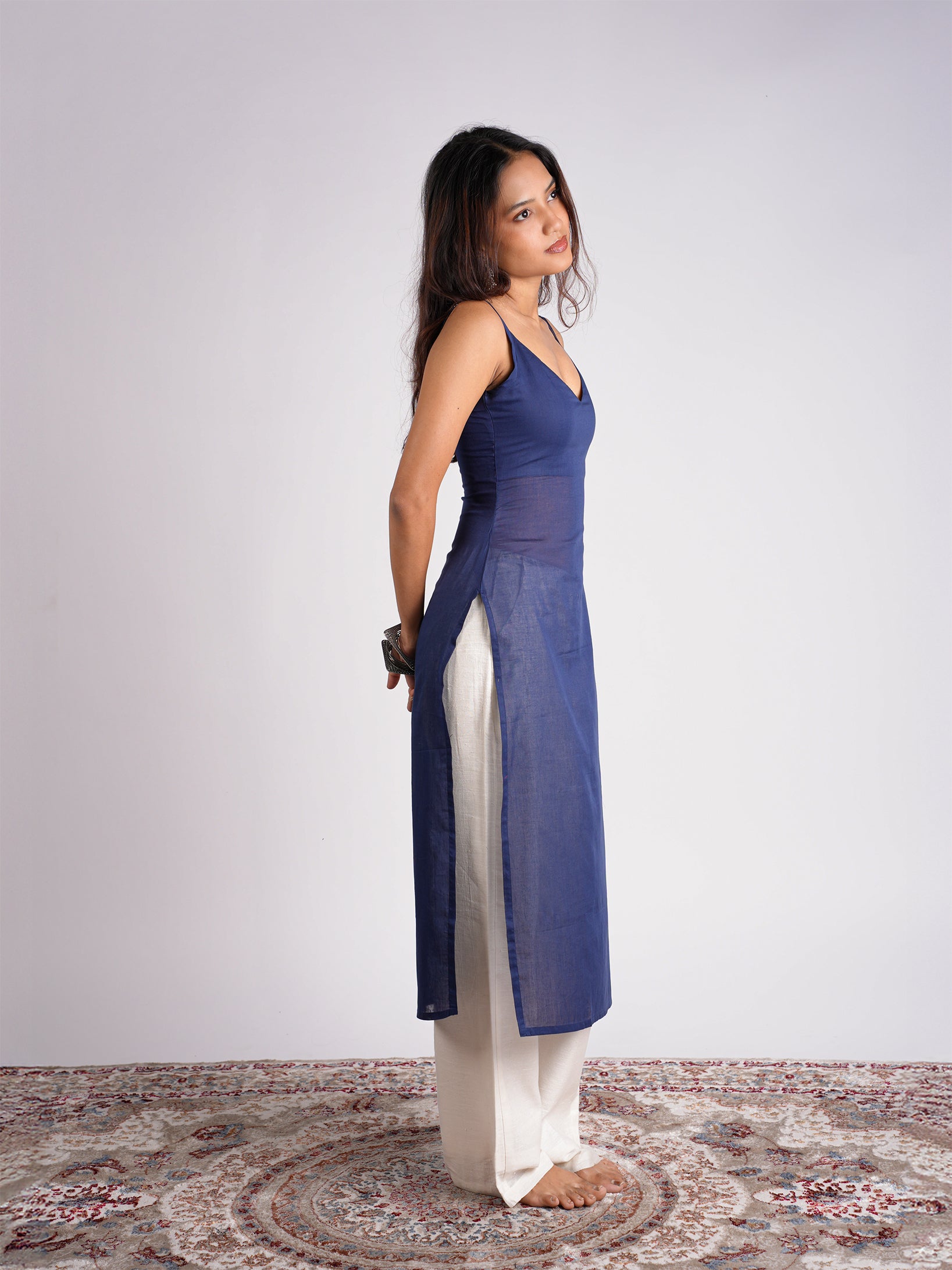 Parul Sheer Mul Kurti