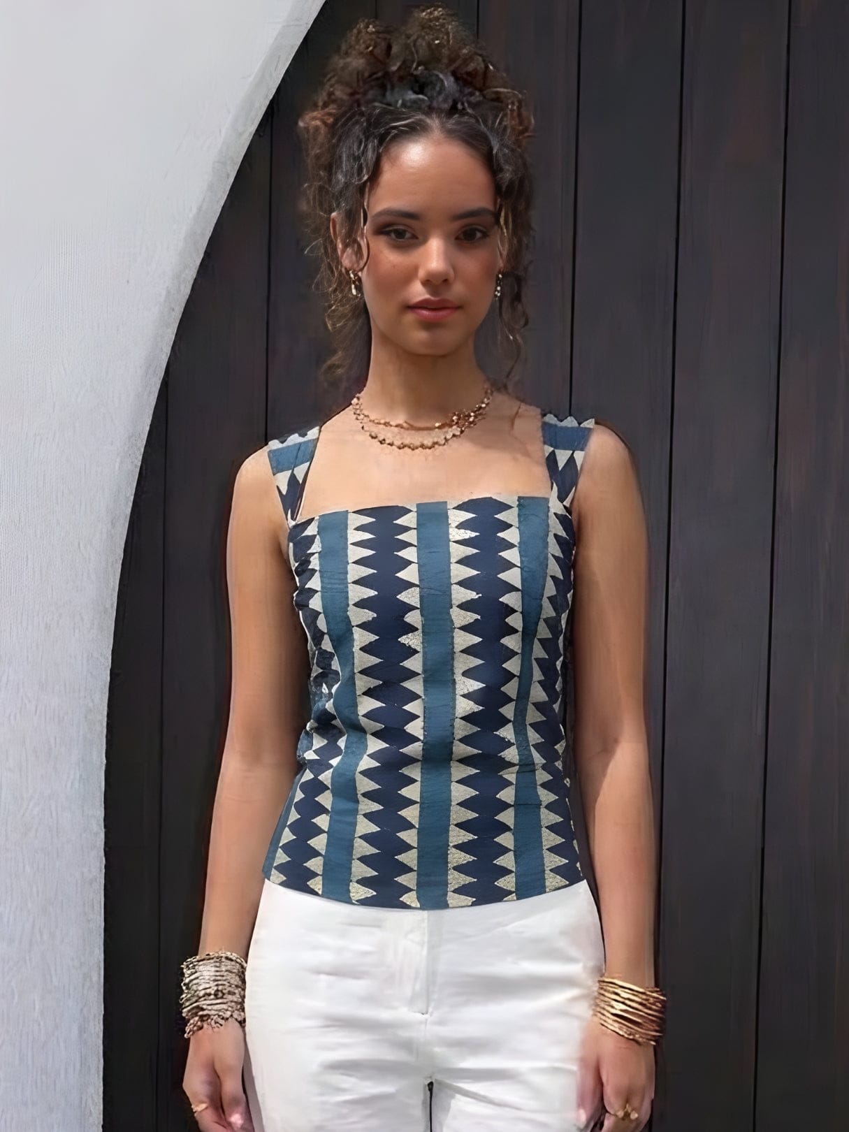 Amaya Tie Top