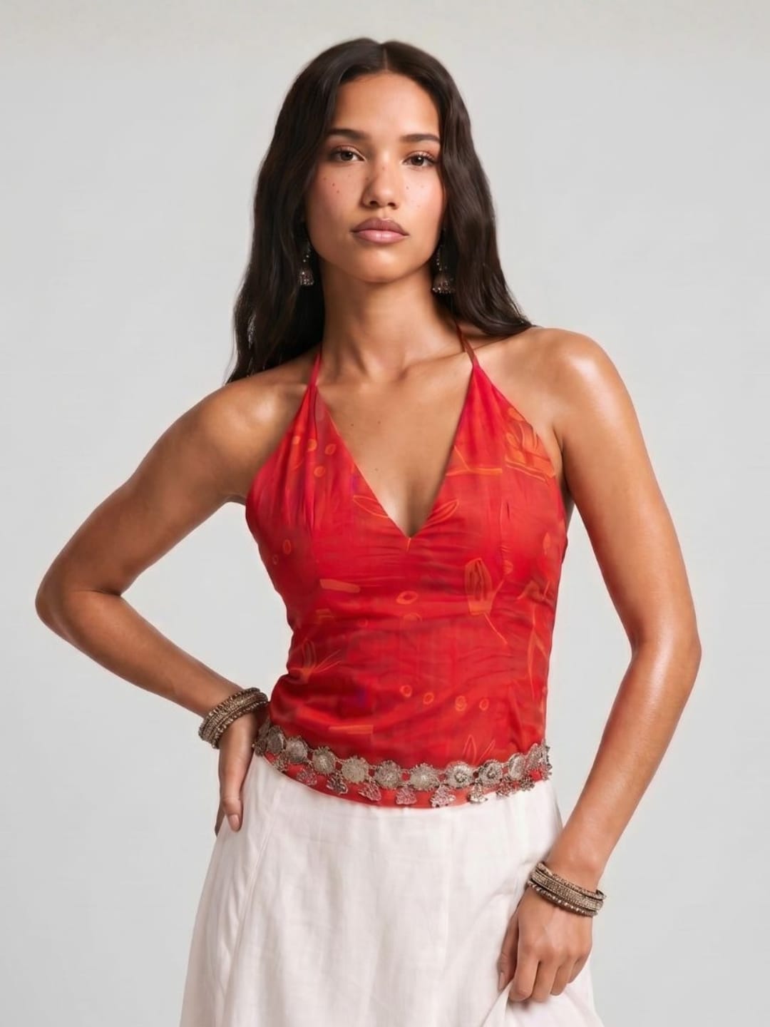 Diya Halter Neck Top