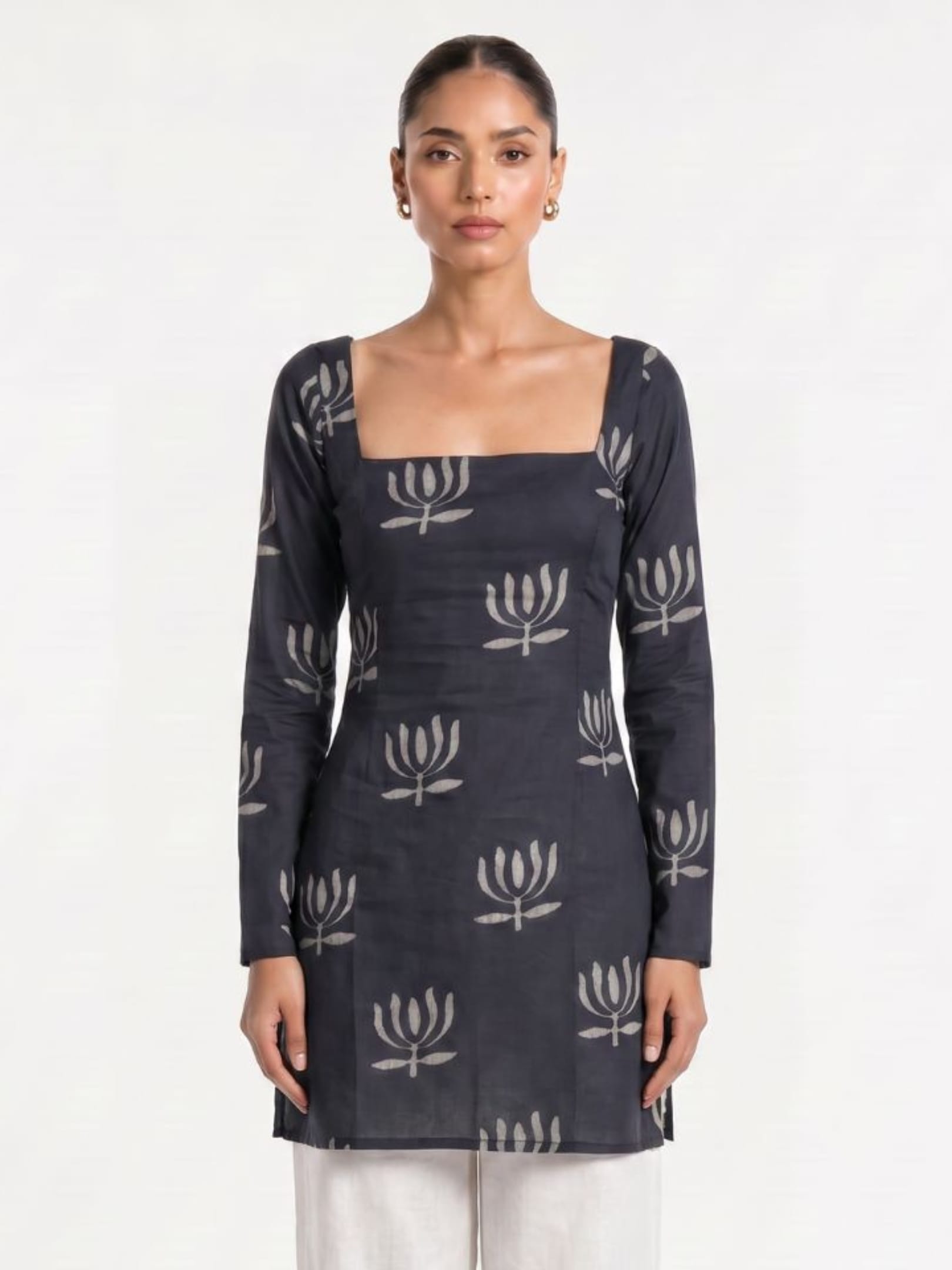 Heer Sleeved Corset Kurti