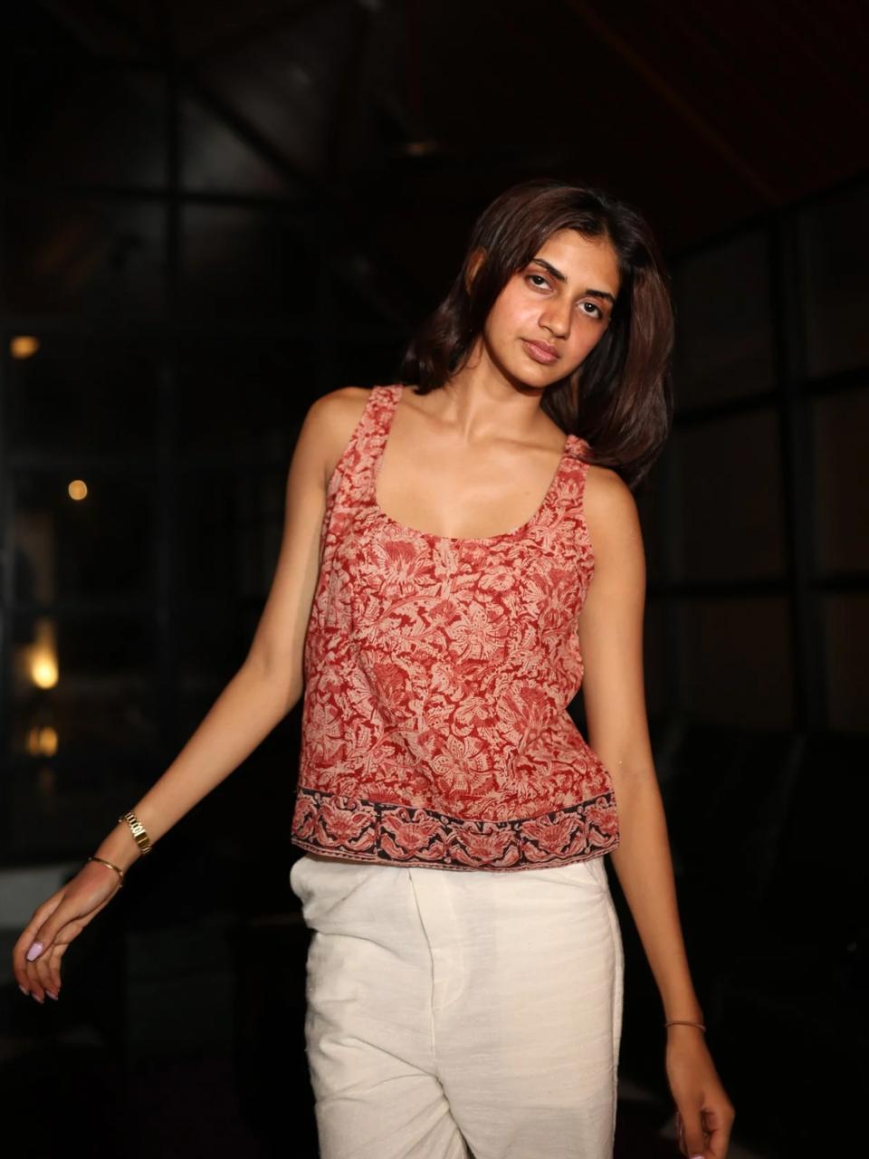 Navya Kalamkari Top