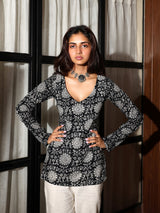 Noor Sleeved Modest Kurti