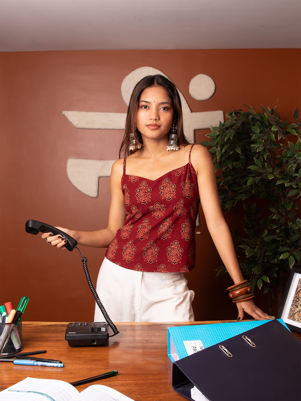 Asnoor Fitted Top