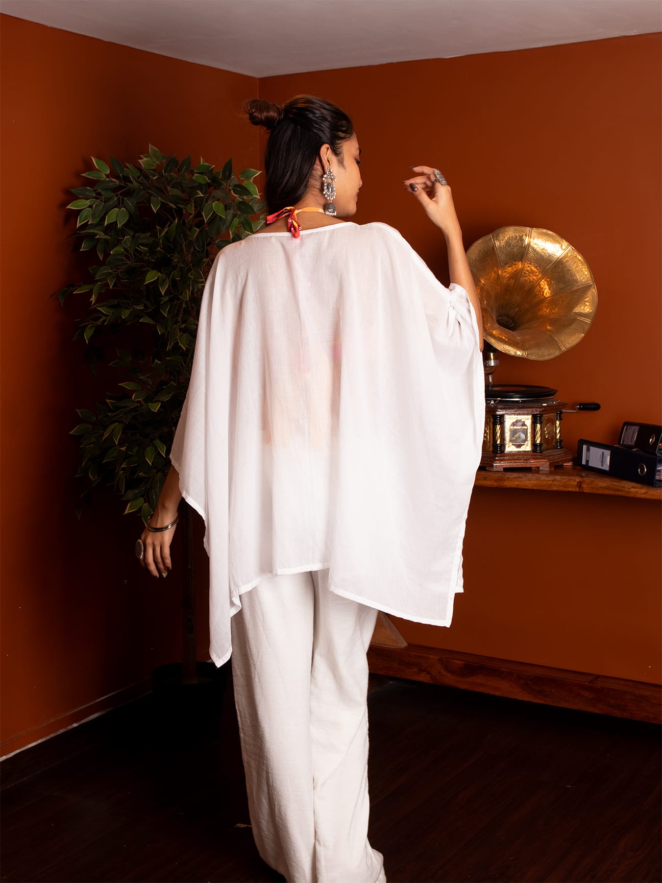 Tisha Mul Sheer Cover Up