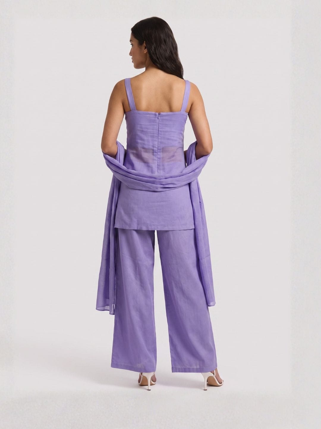 Karishma Mul Kurti Pant Dupatta Set