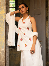 Tara Halter Neck Corset Kurti