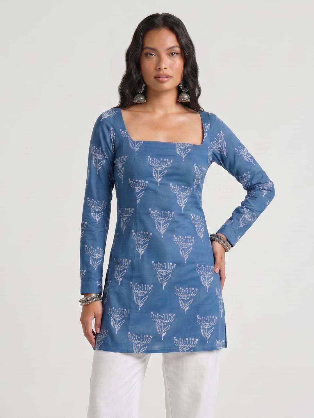 Reet Sleeved Corset Kurti