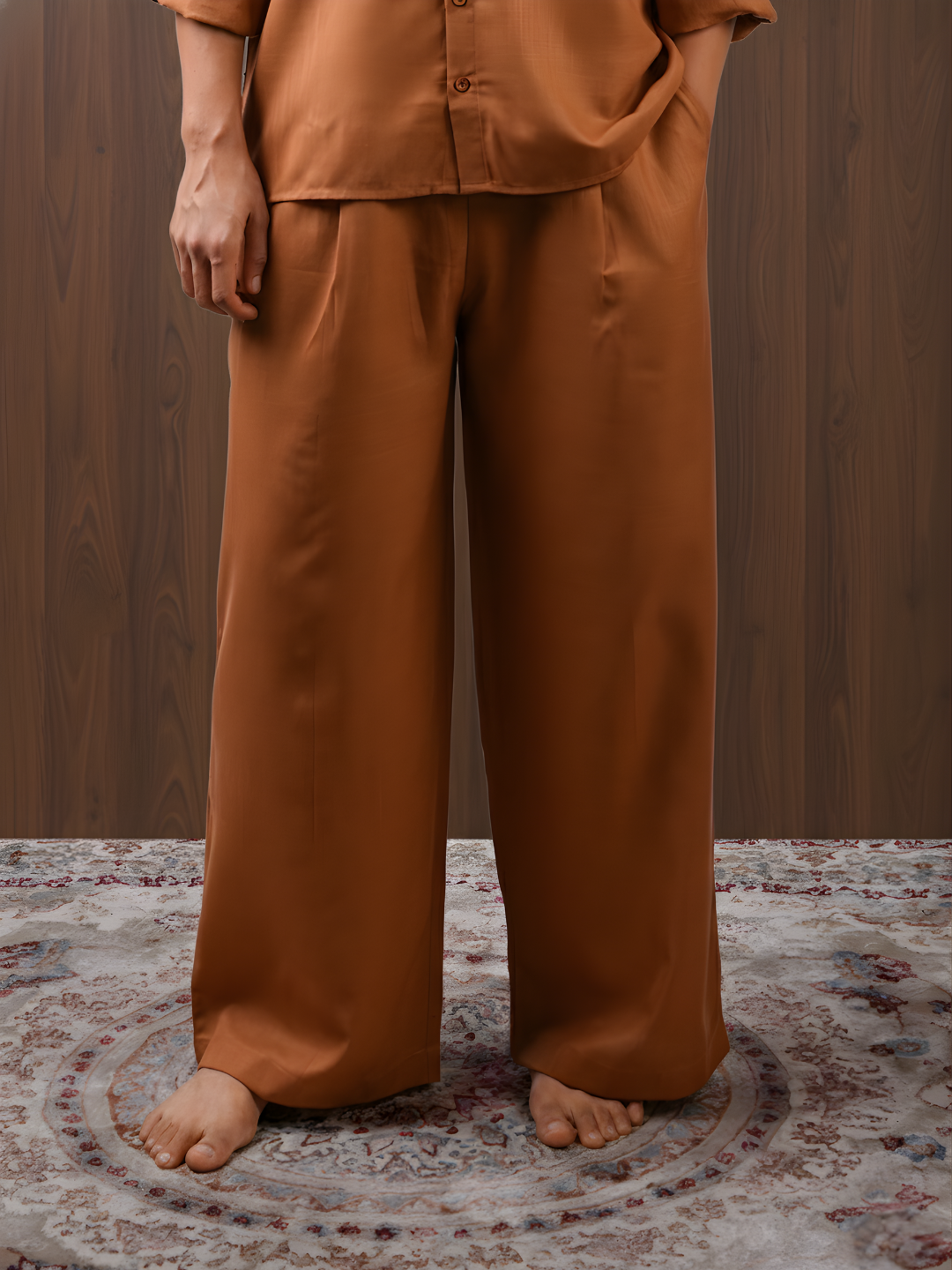 Brown Pyjama Pants