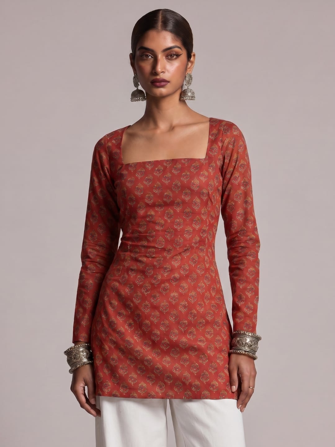 Ishara Sleeved Corset Kurti