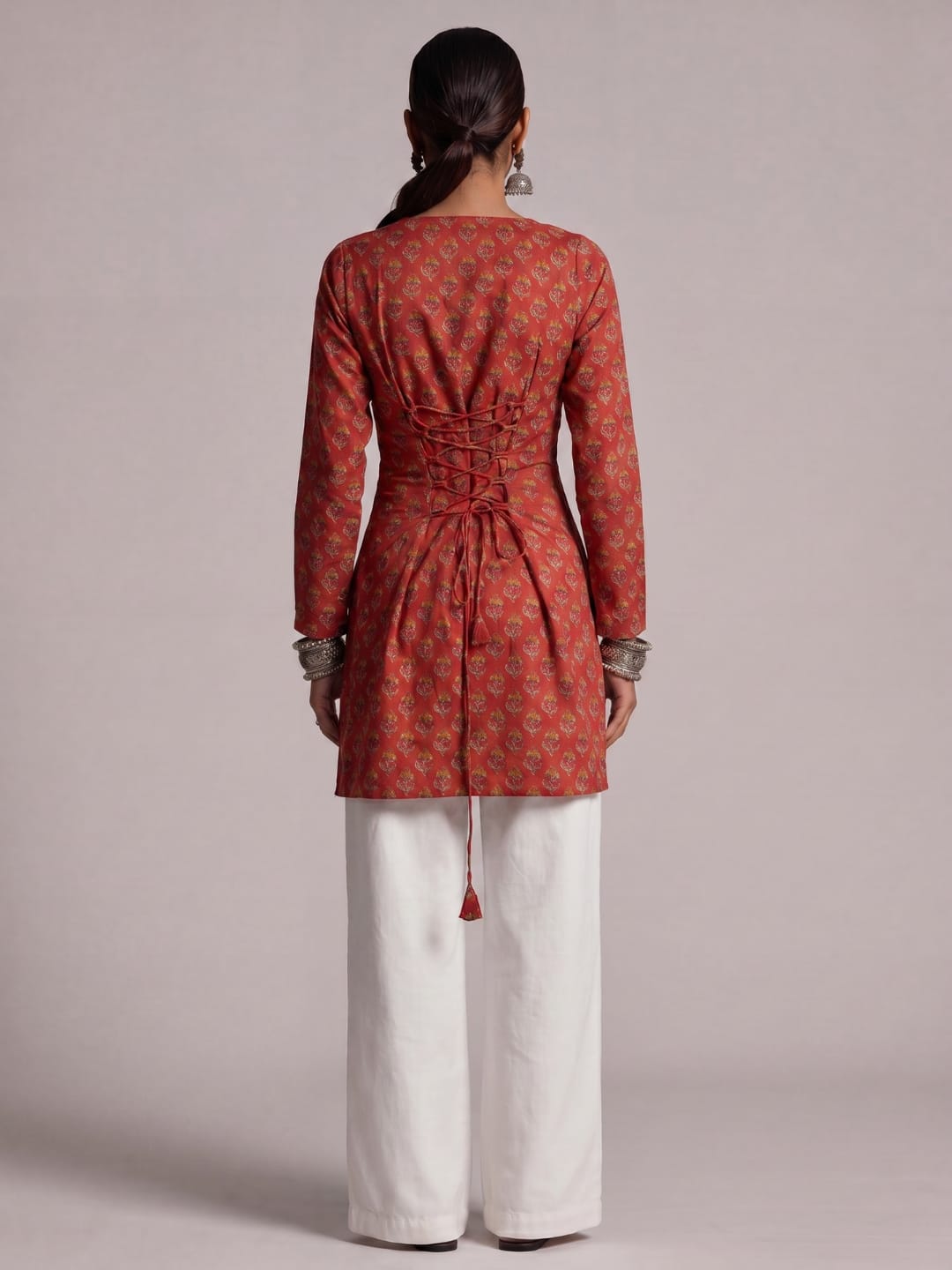 Ishara Sleeved Corset Kurti