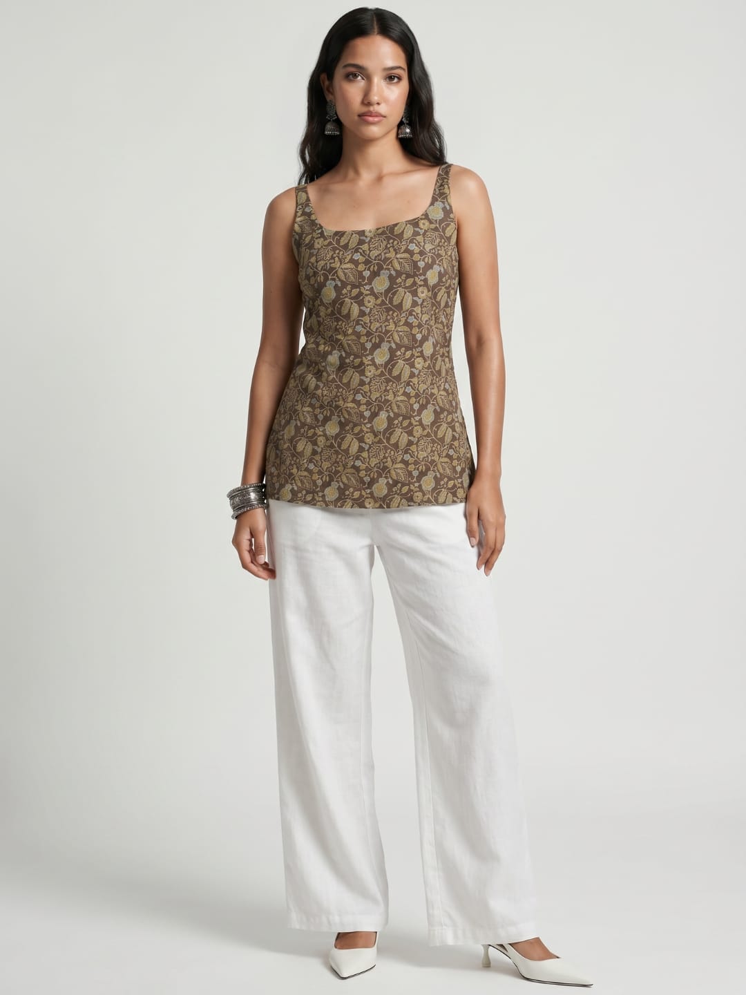 Zeel Deep Back Short Kurti
