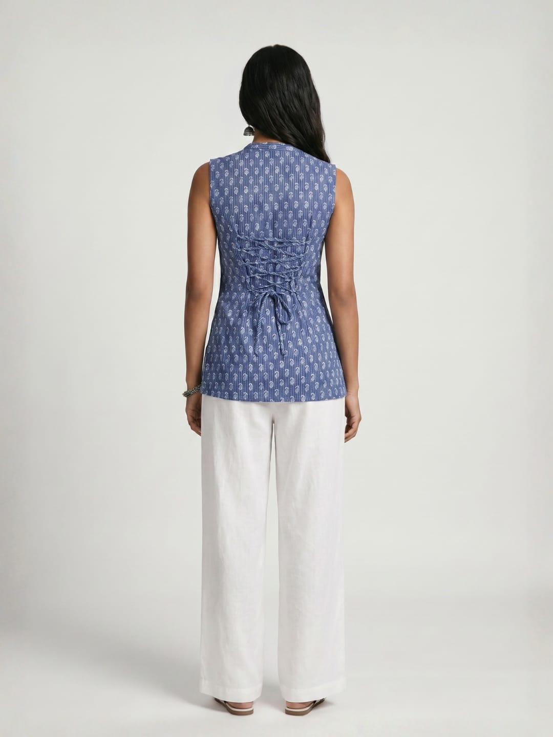 Alisha Tie-Neck Kurti