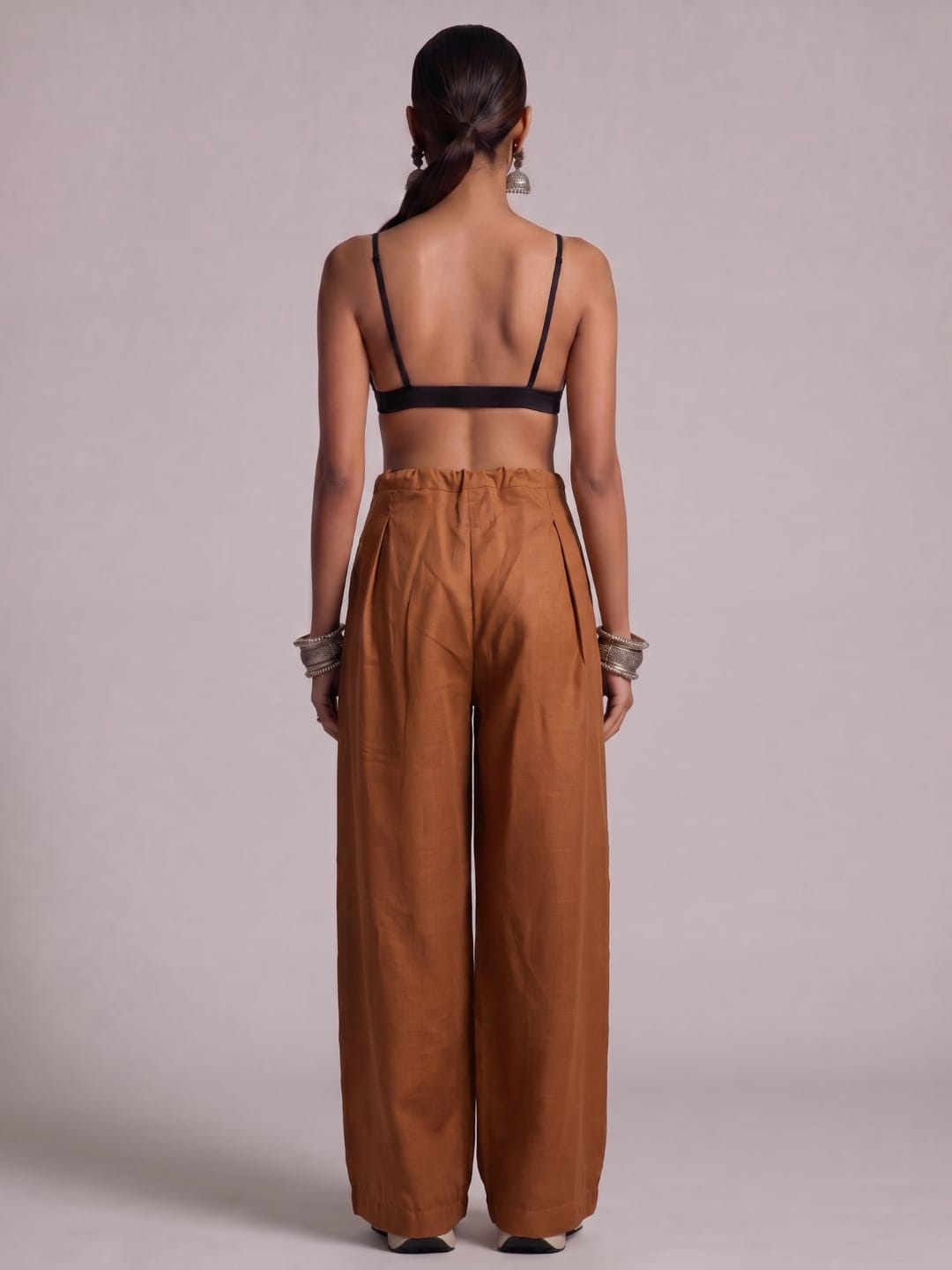 Brown Relaxed Pants