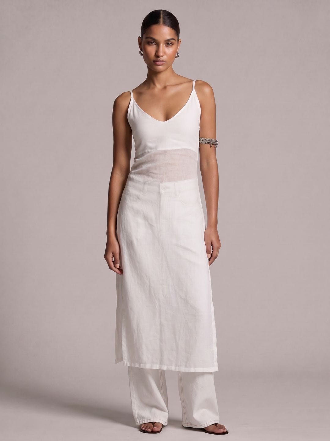 Apoorva Sheer Mul kurti