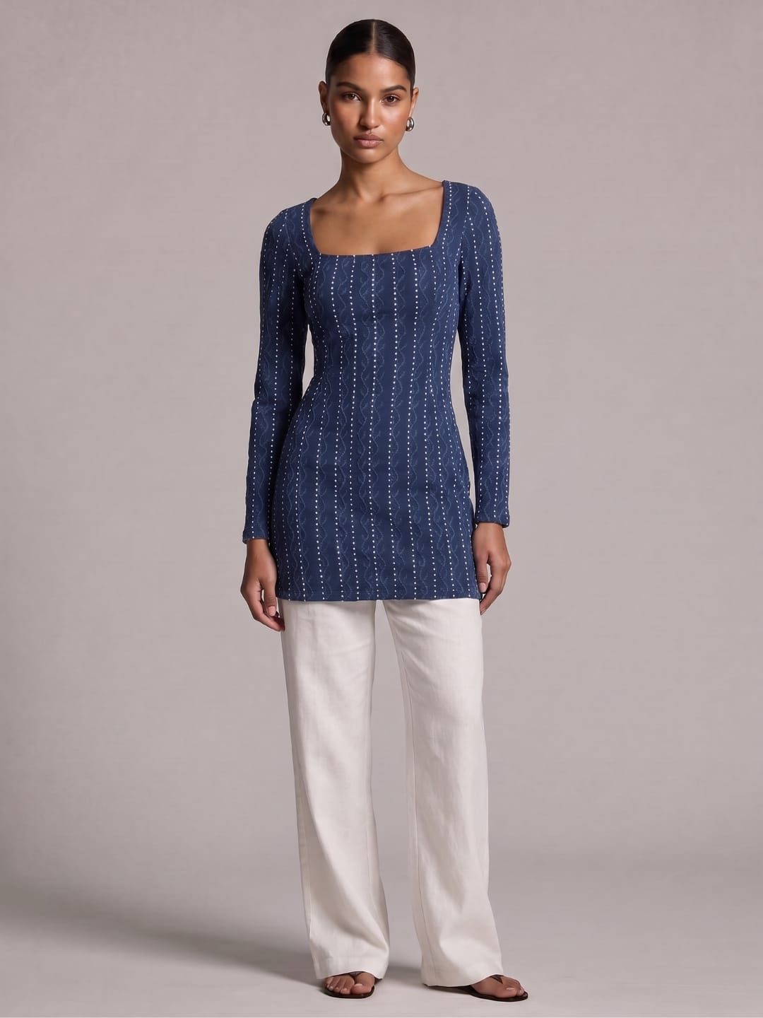 Mehek Sleeved Corset Kurti