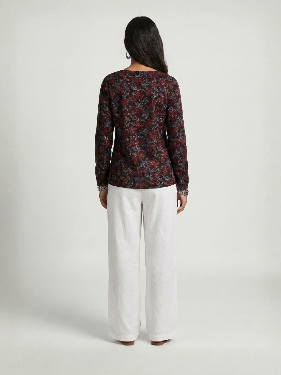 Hema Sleeved Modest Kurti