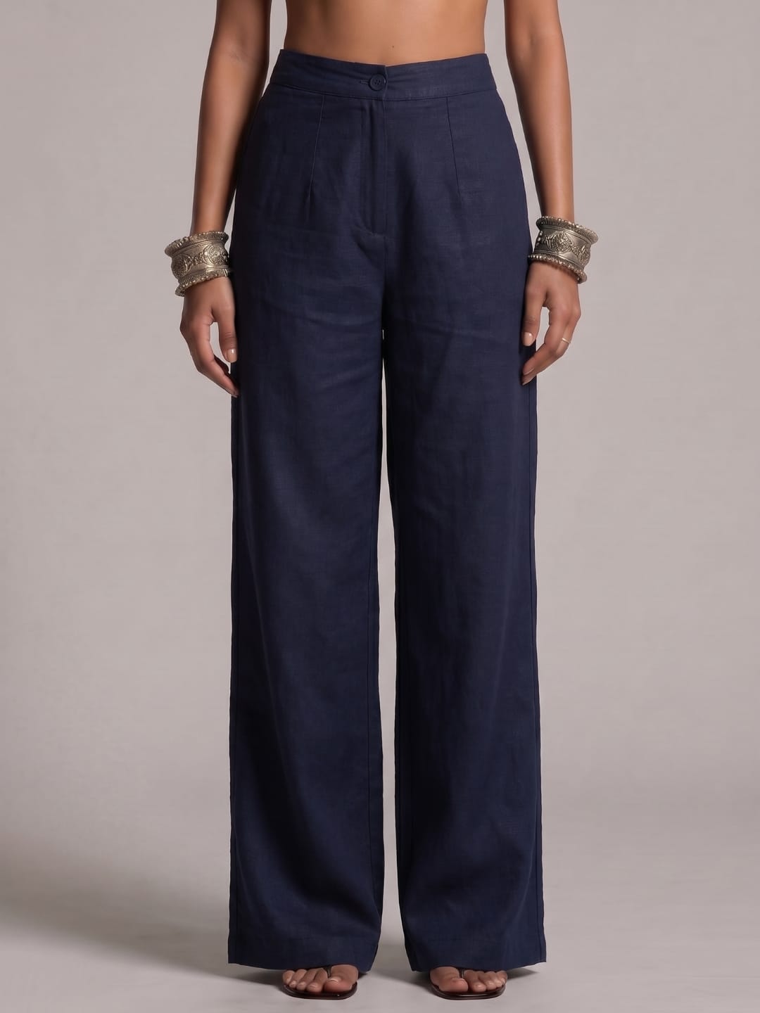 Navy Blue Loose fitting pants