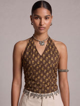 Aarvie Halter Neck Top