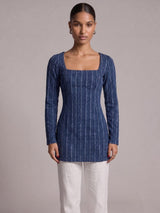 Mehek Sleeved Corset Kurti