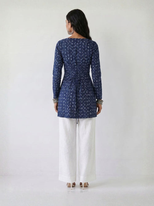 Jodha Sleeved Corset Kurti
