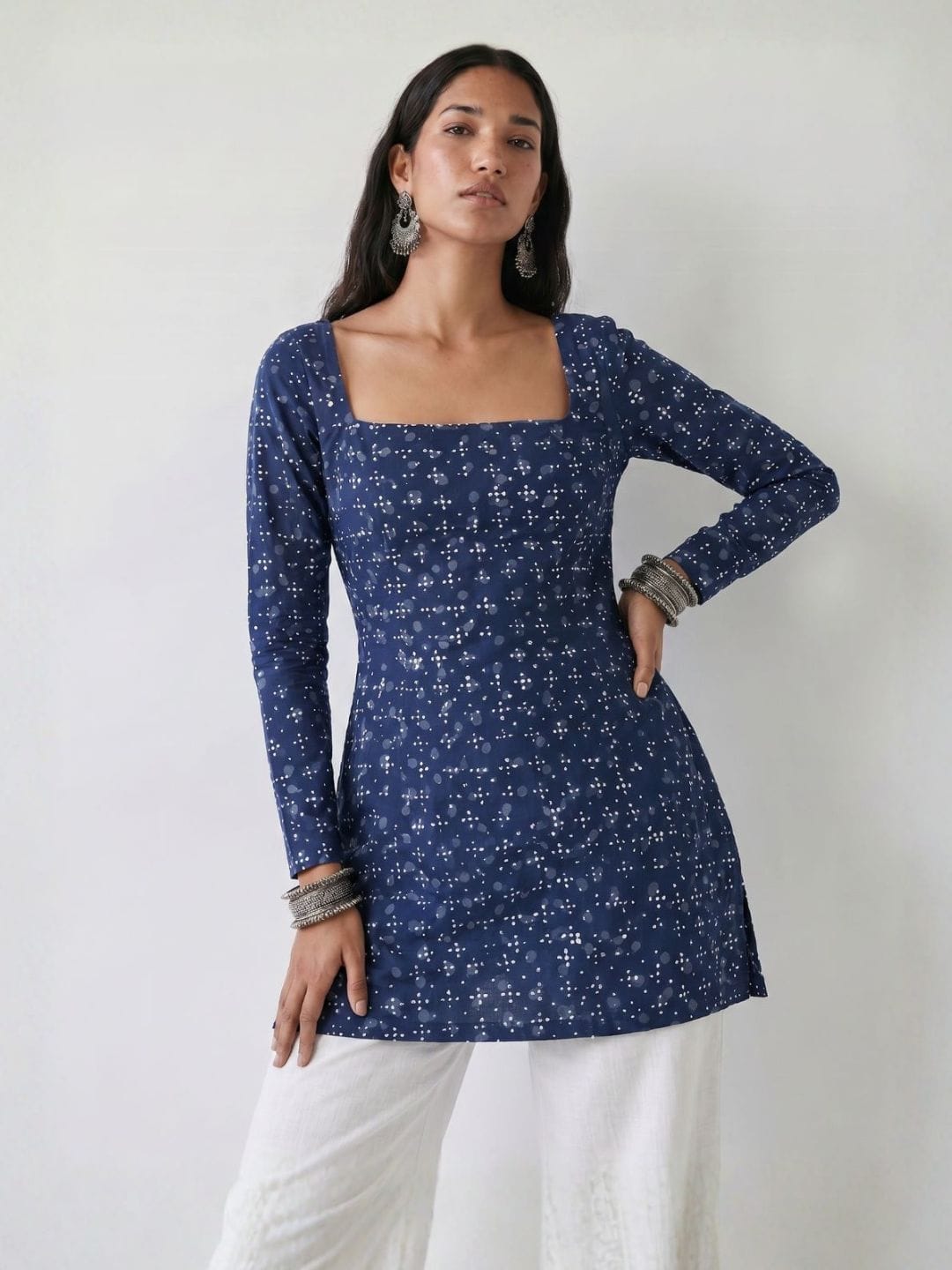 Jodha Sleeved Corset Kurti