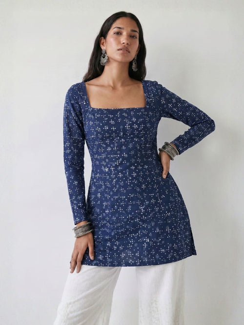 Jodha Sleeved Corset Kurti