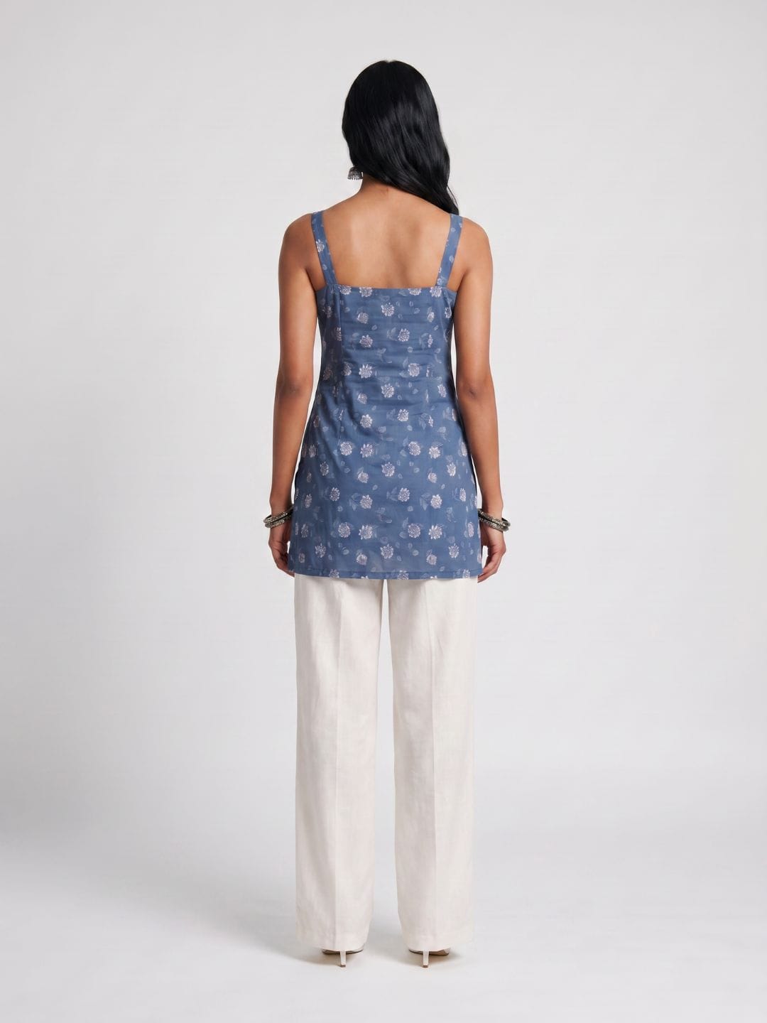 Khushi Wide Shoulder Strap Kurti