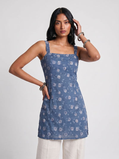 Khushi Wide Shoulder Strap Kurti