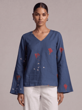 Sakshi Bell Sleeved Top