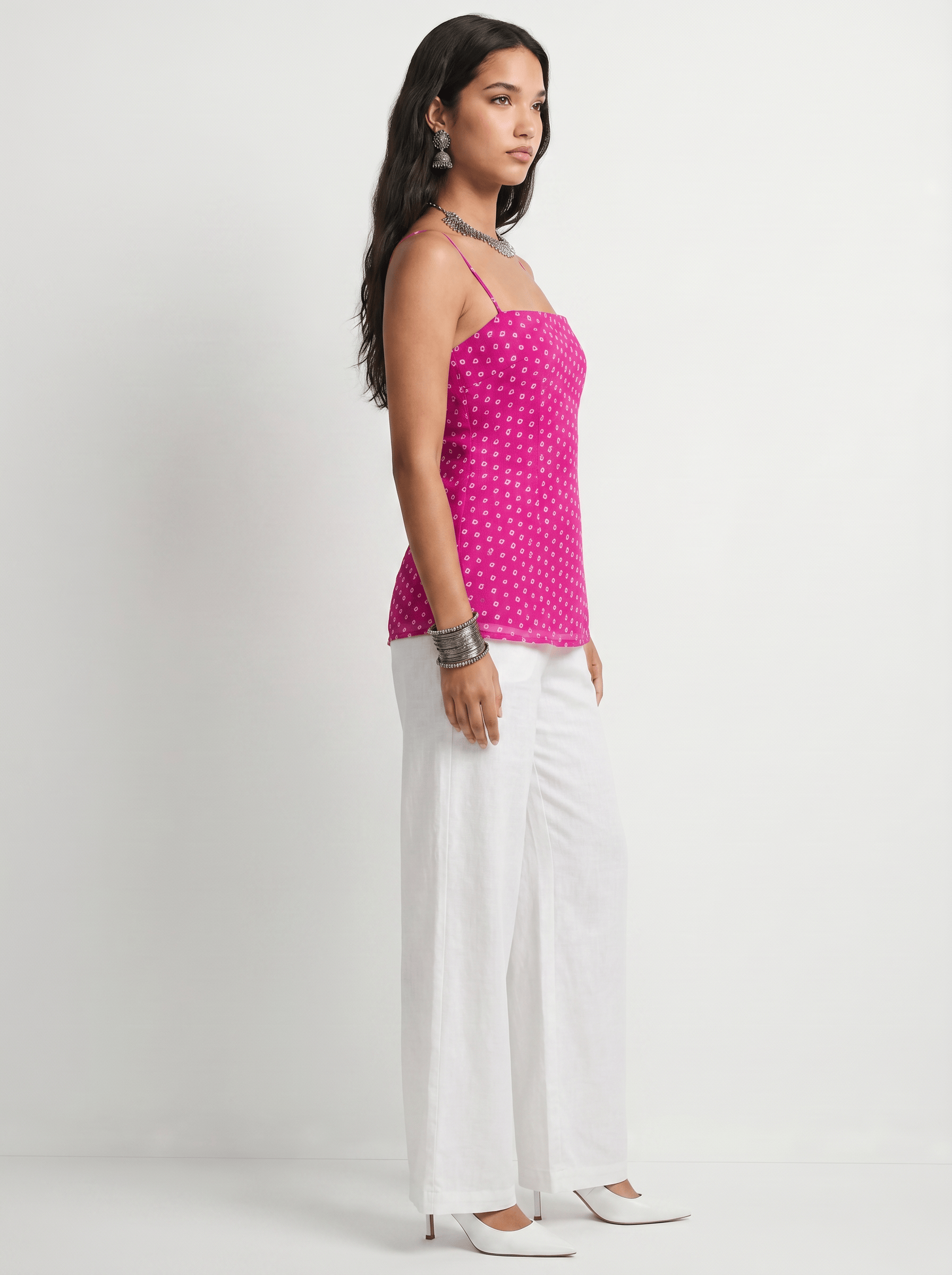 Rasika Bandhani Corset Kurti