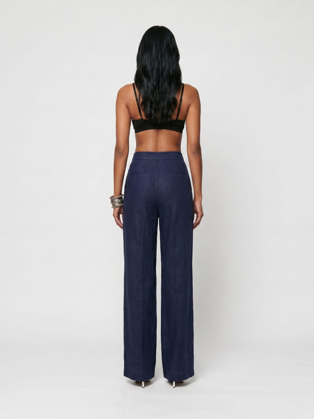 Navy Blue Loose fitting pants