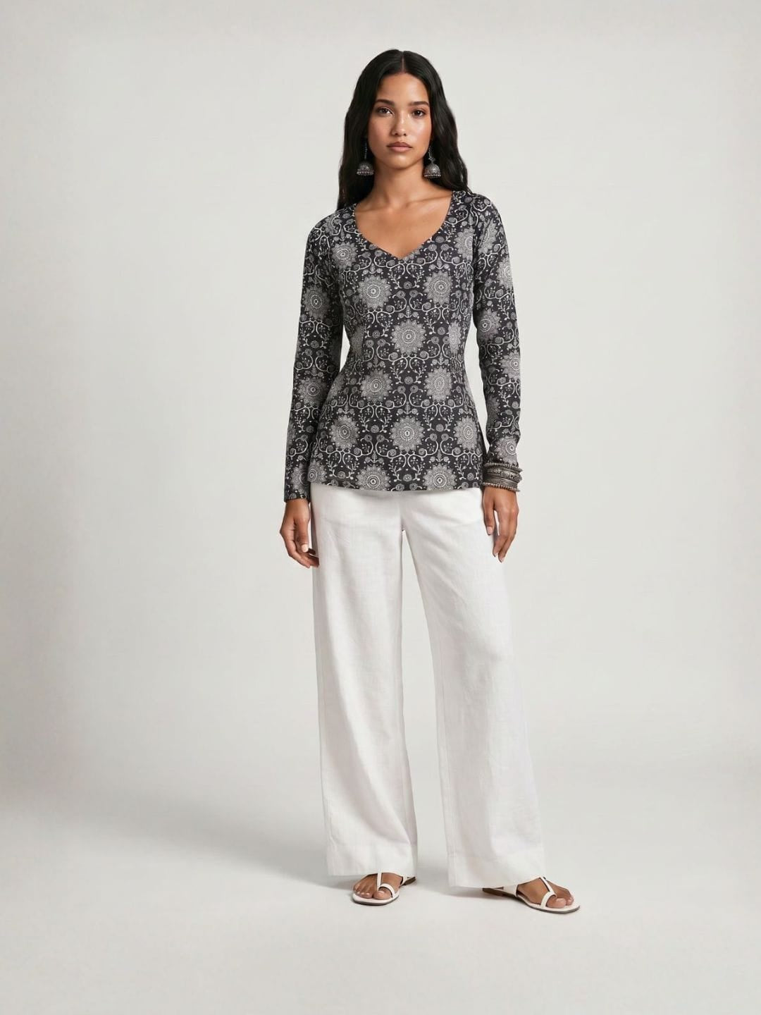 Noor Sleeved Modest Kurti