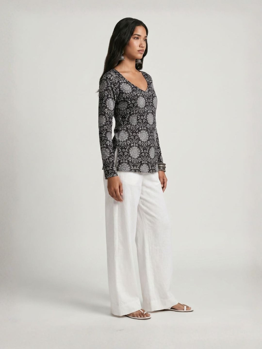 Noor Sleeved Modest Kurti